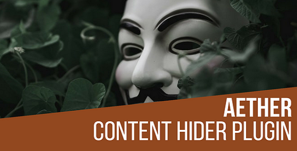 Aether Content Hider Plugin for WordPress - CodeCanyon Item for Sale