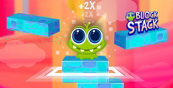 Block Stack Jump | Android Game | Cocos2D-X 3.16 | Android Studio - CodeCanyon Item for Sale