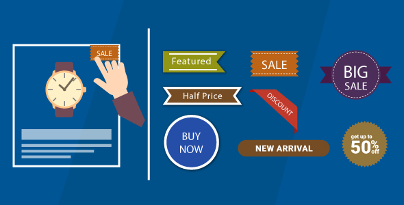 WordPress WooCommerce Badge Manager Plugin - CodeCanyon Item for Sale