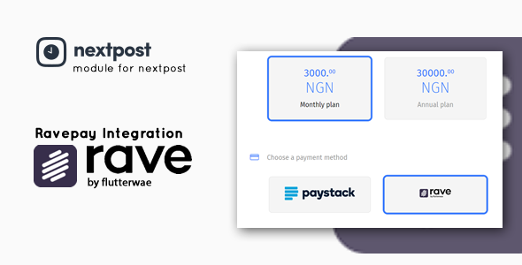 Ravepay- Module - Instagram Auto Post & Scheduler - Nextpost Instagram - CodeCanyon Item for Sale