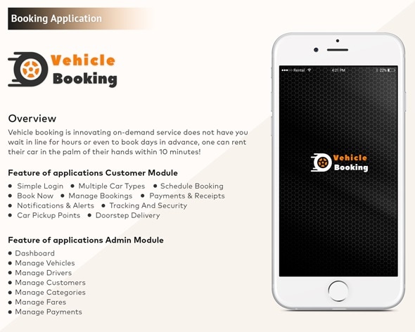 Cab| Cab booking | car | Car hire | Car rental | service | Taxi | Vehicle App - CodeCanyon Item for Sale