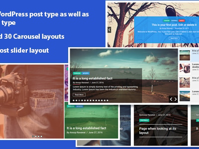 Responsive Recent Post Slider Pro plugin for WordPress by ...