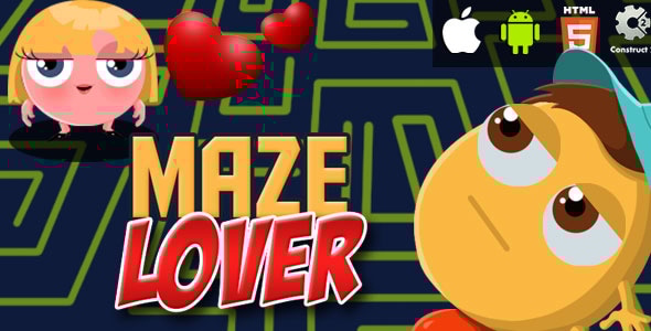 Maze Lover - HTML5 Game (CAPX) - CodeCanyon Item for Sale