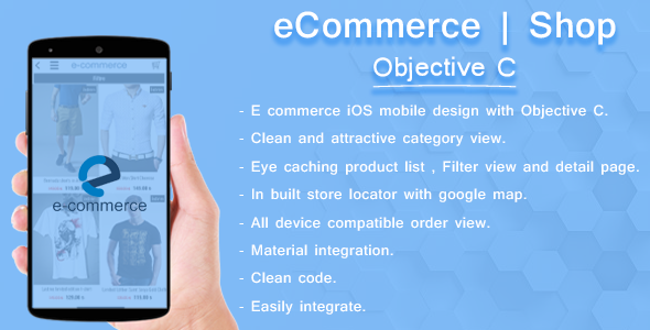 iOS E-Commerce template | Objective C - CodeCanyon Item for Sale