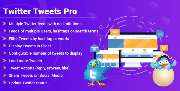 Twitter Tweets Pro - CodeCanyon Item for Sale