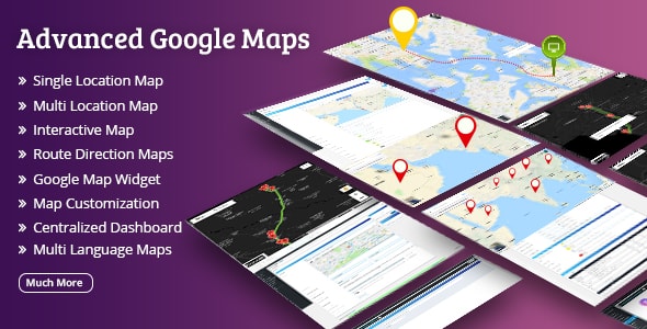 Advanced Google Maps - CodeCanyon Item for Sale