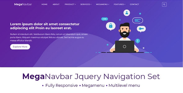 Mega Navbar : Multipurpose Menubar - CodeCanyon Item for Sale