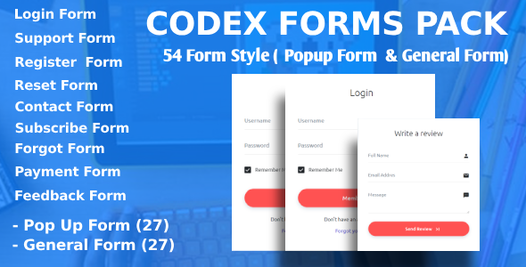 Codex Forms Pack - CodeCanyon Item for Sale