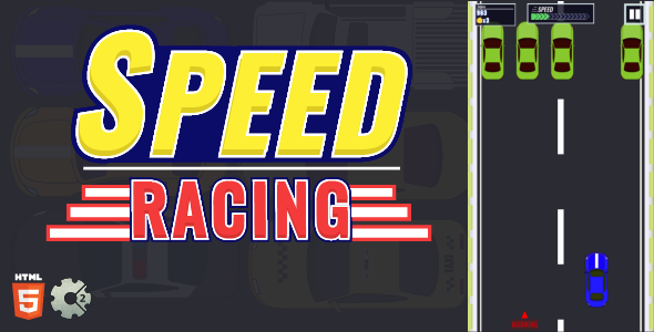 Speed Racing - HTML5 Game - Construct2 - CodeCanyon Item for Sale