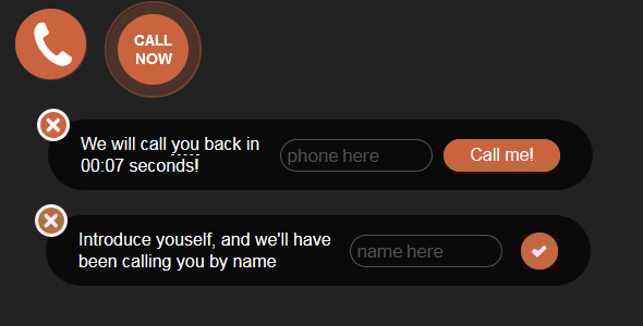 Bazz CallBack widget Pro (stand-alone) - CodeCanyon Item for Sale