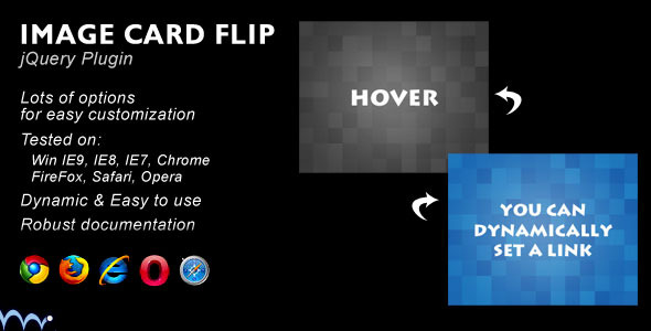 Card Flip JS Plugin - CodeCanyon Item for Sale