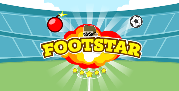 Footstar - HTML5 game. Construct 2 | AdSense | mobile control - CodeCanyon Item for Sale
