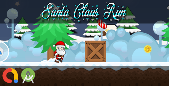 SANTA CLAUS RUN (Android Studio + Admob + GDPR Support + API 27 + Eclipse) - CodeCanyon Item for Sale