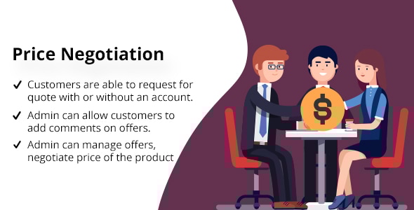 Magento 2 Price Negotiation Extension - CodeCanyon Item for Sale