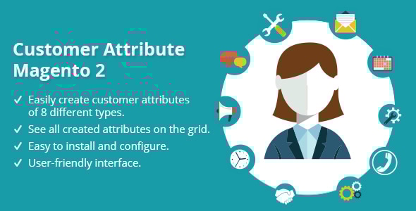 Customer Attributes Extension Magento 2 Extension - CodeCanyon Item for Sale