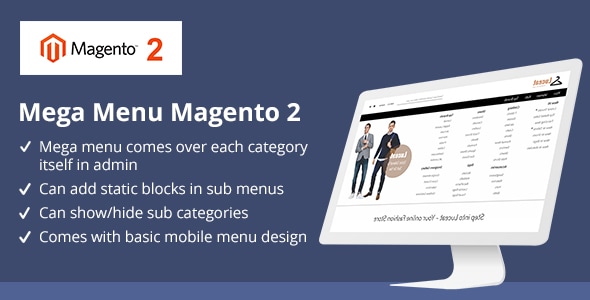 Mega Menu Magento 2 Extension - CodeCanyon Item for Sale