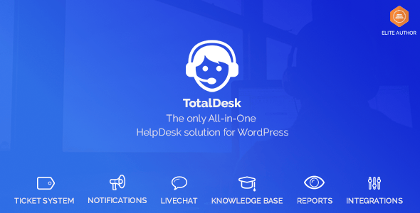 TotalDesk – Helpdesk, Live Chat, Knowledge Base & Ticket System - CodeCanyon Item for Sale