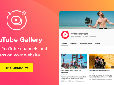YouTube Plugin – WordPress YouTube Gallery by Elfsight | CodeCanyon