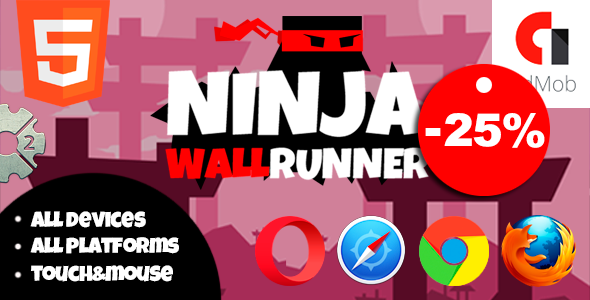 NinjaWallRunner - CodeCanyon Item for Sale