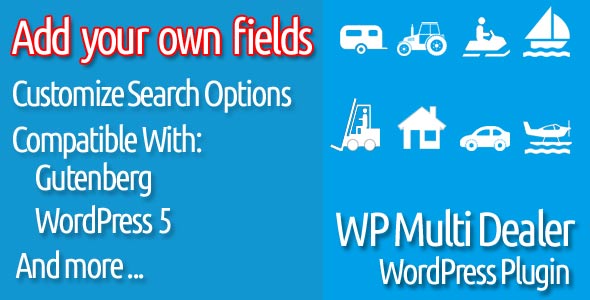 Multi Dealer and Real Estate Agent/Agency WordPress Plugin - CodeCanyon Item for Sale