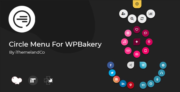 Circle Menu For WPBakery Page Builder - CodeCanyon Item for Sale