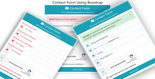 Asp.net Contact Form Using Boostrap - CodeCanyon Item for Sale