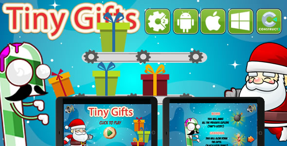 Tiny Gifts - Html5 Game(CAPX) - CodeCanyon Item for Sale