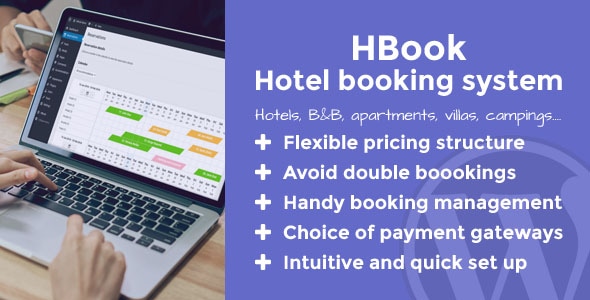 HBook - Hotel booking system - WordPress Plugin - CodeCanyon Item for Sale