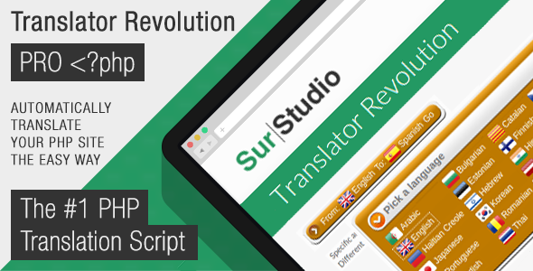Ajax Translator Revolution Pro - CodeCanyon Item for Sale