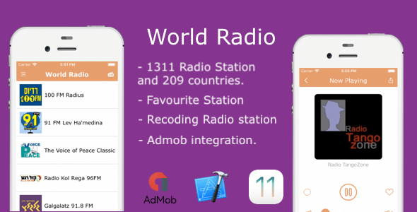 World Radio (All country live radio play) - CodeCanyon Item for Sale