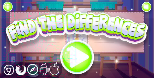 Find The Differences - HTML5 Game - CodeCanyon Item for Sale
