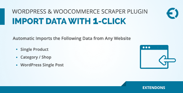 WordPress & WooCommerce Scraper Plugin, Import Data from Any Site - CodeCanyon Item for Sale