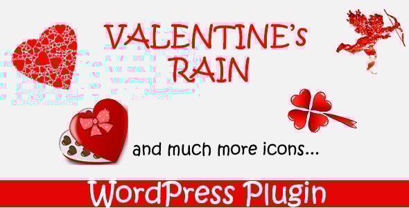 Valentines Rain - WordPress Plugin - CodeCanyon Item for Sale