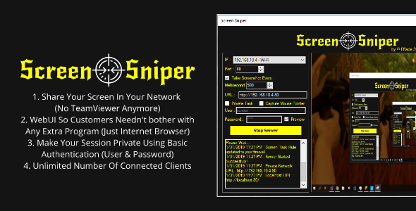 Screen Sniper - Share Your Screen - CodeCanyon Item for Sale