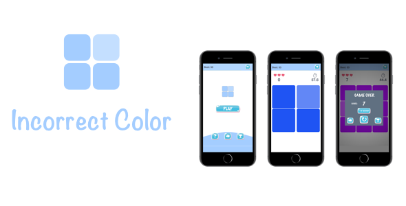 Incorrect Color - iOS Game - CodeCanyon Item for Sale