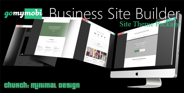 gomymobiBSB's Site Theme: Church: Minimal Design - CodeCanyon Item for Sale