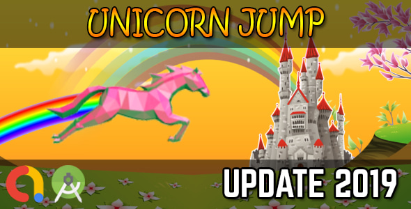 UNICORN JUMP - Android Studio + Admob + GDPR + API 27 + Eclipse - CodeCanyon Item for Sale