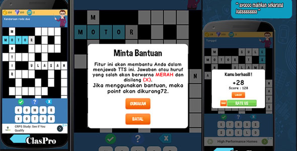 Crossword Puzzle Android - CodeCanyon Item for Sale