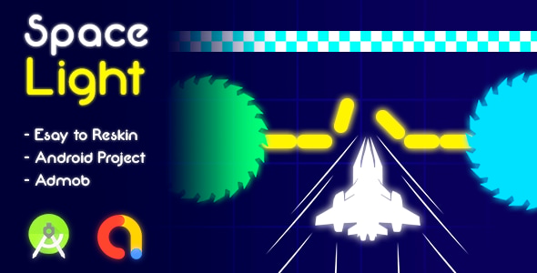 Space Light Game Template Android + Admob - CodeCanyon Item for Sale
