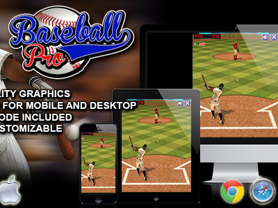 Baseball Pro - HTML5 Sport Game by codethislab | CodeCanyon