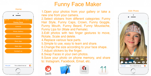 Funny Face Maker - CodeCanyon Item for Sale