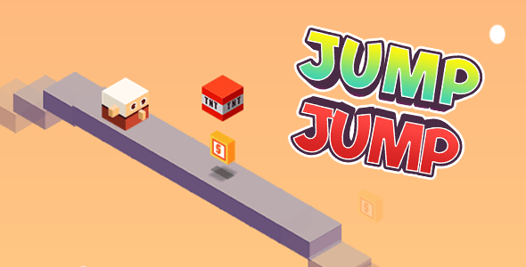 Jump Jump Isometric Infinite runner HTML5 + Construct 2 - CodeCanyon Item for Sale
