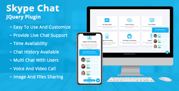 Skype Chat jQuery Plugin - CodeCanyon Item for Sale