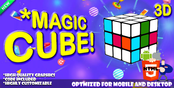 *MAGIC CUBE! - HTML5 Game. by ArcadeArcade | CodeCanyon