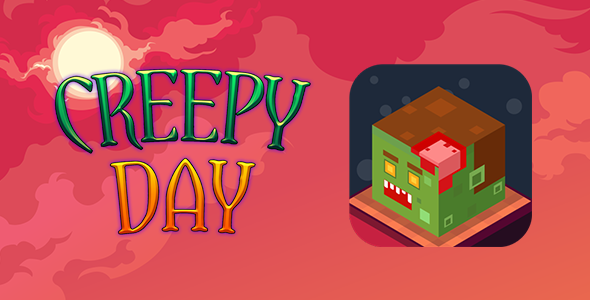 Creepy Day Isometric Flappy Game HTML5 + Capx - CodeCanyon Item for Sale