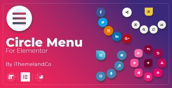 Circle Menu For Elementor - CodeCanyon Item for Sale