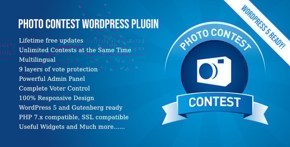 Photo Contest WordPress Plugin - CodeCanyon Item for Sale