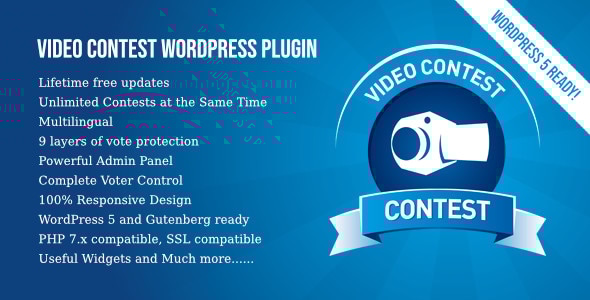 Video Contest WordPress Plugin - CodeCanyon Item for Sale