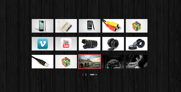jQuery Fullscreen Grid Gallery - CodeCanyon Item for Sale