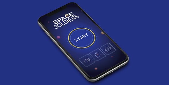 SPACE SOLDIEAR WITH ADMOB - ANDROID STUDIO & ECLIPSE FILE - CodeCanyon Item for Sale